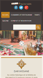 Mobile Screenshot of dar-ihssane.com